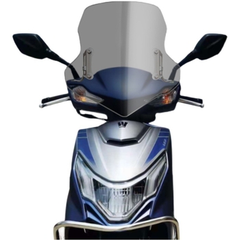 UCR prednje vjetrobransko staklo za Haojue Tiger Shark VX125, UCR125 i USR125 – debeli prednji vjetrobran, modifikacijski dodatak