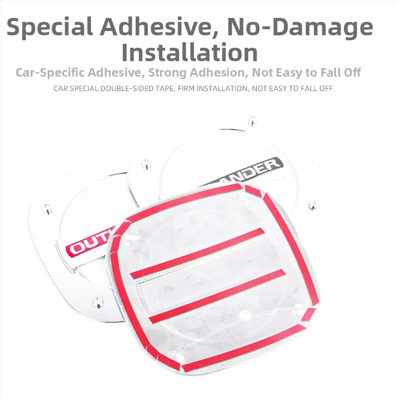 Dekoratívna samolepka krytu palivovej nádrže pre Mitsubishi Outlander (13-22) - ABS, Značka Xiao Le Wang, Pôvod Wenzhou