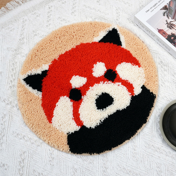 Jastučnica za balkon s motivom slatkih životinja, protuklizna površina, punjenje poliester vlaknima, crtani stil, prilagodljivo.