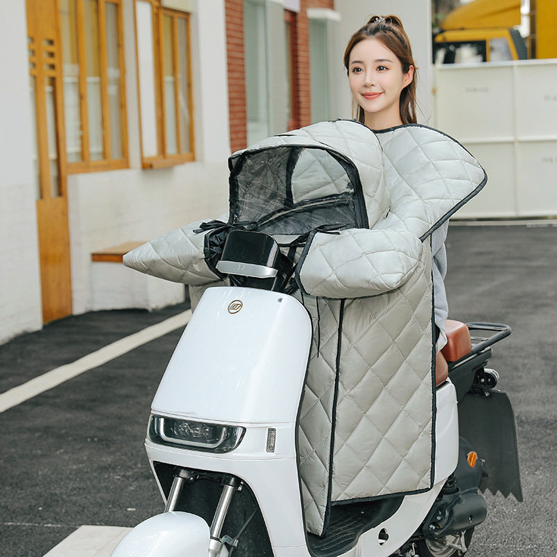 Pokrov vjetrobranskog stakla za roditeljsko-dječja električna vozila, vodootporan poliester, kompatibilan s triciklom, motociklom i električnim autom