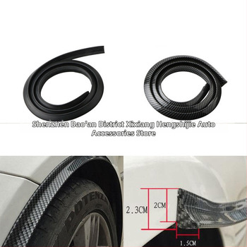 Trojuholníkový gumový prah blatníka – proti kolízii pás, PVC, model Triangle wheel eyebrow, kompatibilný so všetkými modelmi, spracovanie na mieru