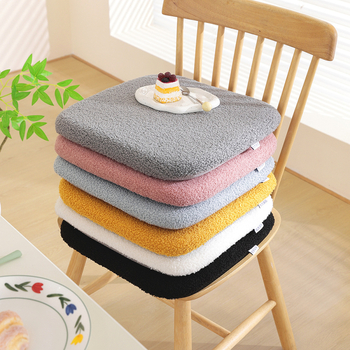 Irodai szék memóriahabos üléspárna teddy velúr bevonattal, vastagított dizájn, egyszínű