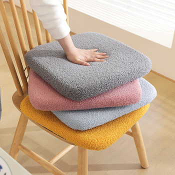 Irodai szék memóriahabos üléspárna teddy velúr bevonattal, vastagított dizájn, egyszínű