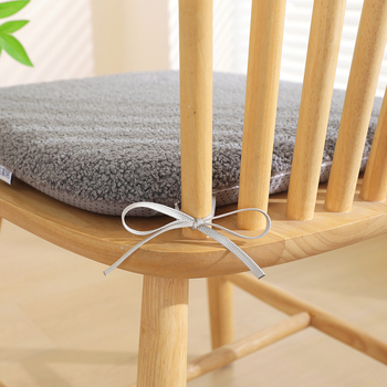 Irodai szék memóriahabos üléspárna teddy velúr bevonattal, vastagított dizájn, egyszínű