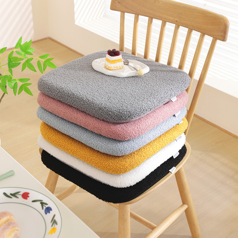 Irodai szék memóriahabos üléspárna teddy velúr bevonattal, vastagított dizájn, egyszínű