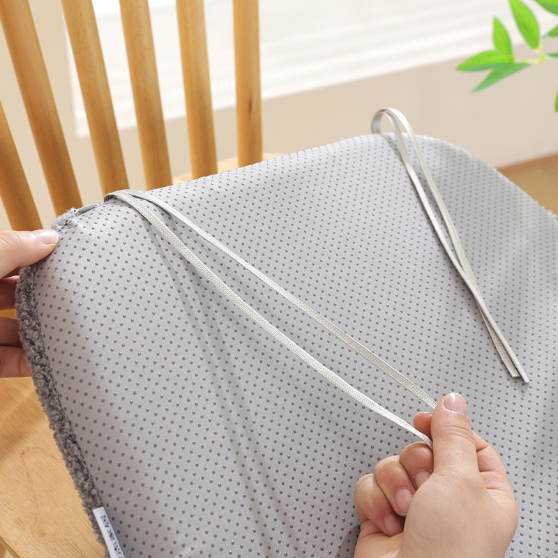 Irodai szék memóriahabos üléspárna teddy velúr bevonattal, vastagított dizájn, egyszínű