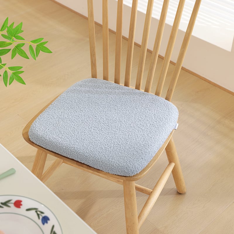 Irodai szék memóriahabos üléspárna teddy velúr bevonattal, vastagított dizájn, egyszínű