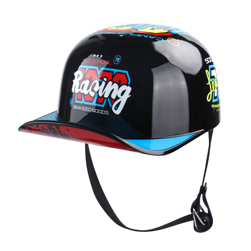 Kaciga za motocikl – polu kaciga, retro stil, ABS materijal, brend UCHOOSE