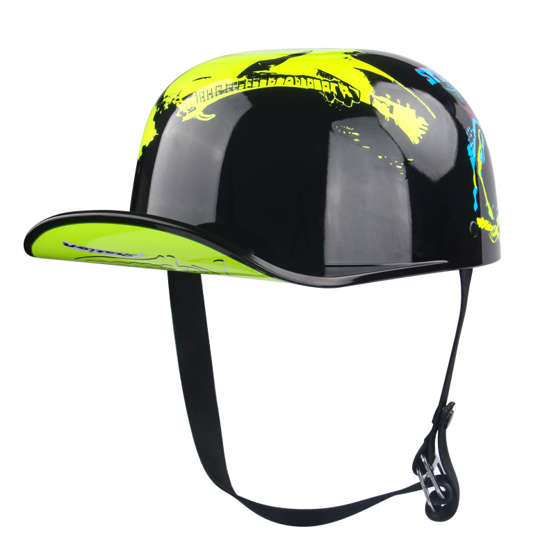 Kaciga za motocikl – polu kaciga, retro stil, ABS materijal, brend UCHOOSE