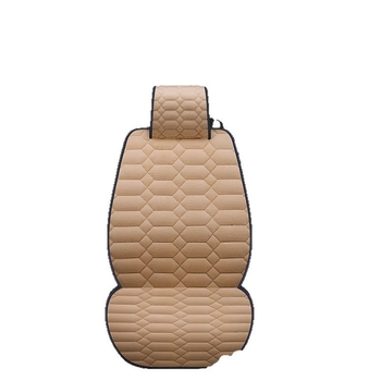 Autóülés párna – plüss felület, csúszásmentes, háttámla nélküli, téli háromdarabos készlet az első üléshez