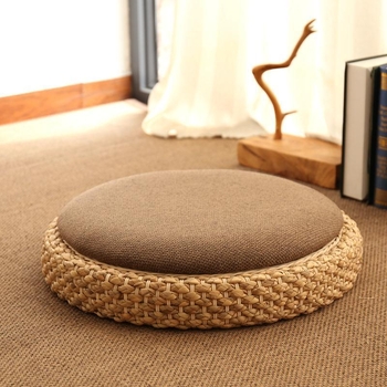 Futon jastuk za koljena i meditaciju, tatami, jastuk od ratana za čajnu ceremoniju, debeli podni futon