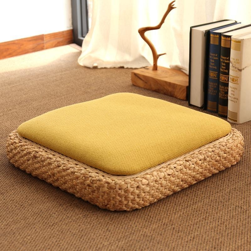 Futon jastuk za koljena i meditaciju, tatami, jastuk od ratana za čajnu ceremoniju, debeli podni futon