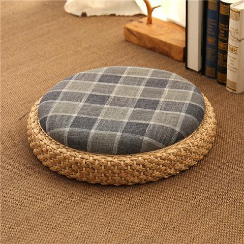 Futon jastuk za koljena i meditaciju, tatami, jastuk od ratana za čajnu ceremoniju, debeli podni futon