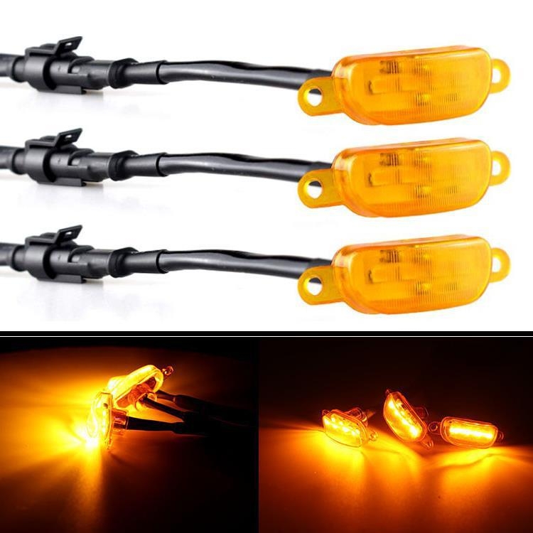F-150/F150 Raptor LED Lumină pentru grilă sprânceană, 12V, 4W, 6500K, universal