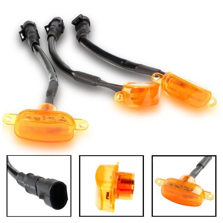 F-150/F150 Raptor LED Lumină pentru grilă sprânceană, 12V, 4W, 6500K, universal