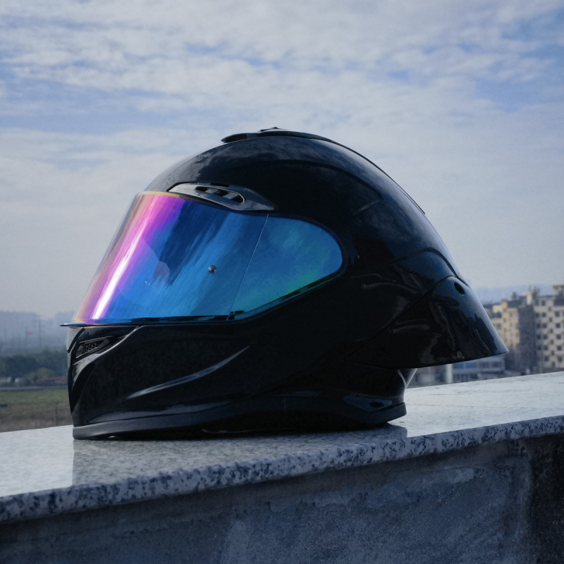 Kaciga za motocikl s vizirom punog lica i dvostrukom lećom – dnevno/noćno, protiv udara, model 905, brend NBTK