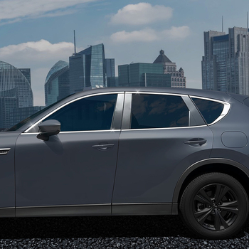 Mazda CX-60 Vanjske ukrasne trake za prozore, nehrđajući čelik – Za 22 modela, Model 3, otporne na ogrebotine i habanje