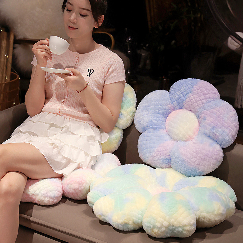 Nordijski cvjetni tatami jastuk – udoban jastuk za dugo sjedenje, pogodan za ured, auto, kauč i kutno prozorsko mjesto
