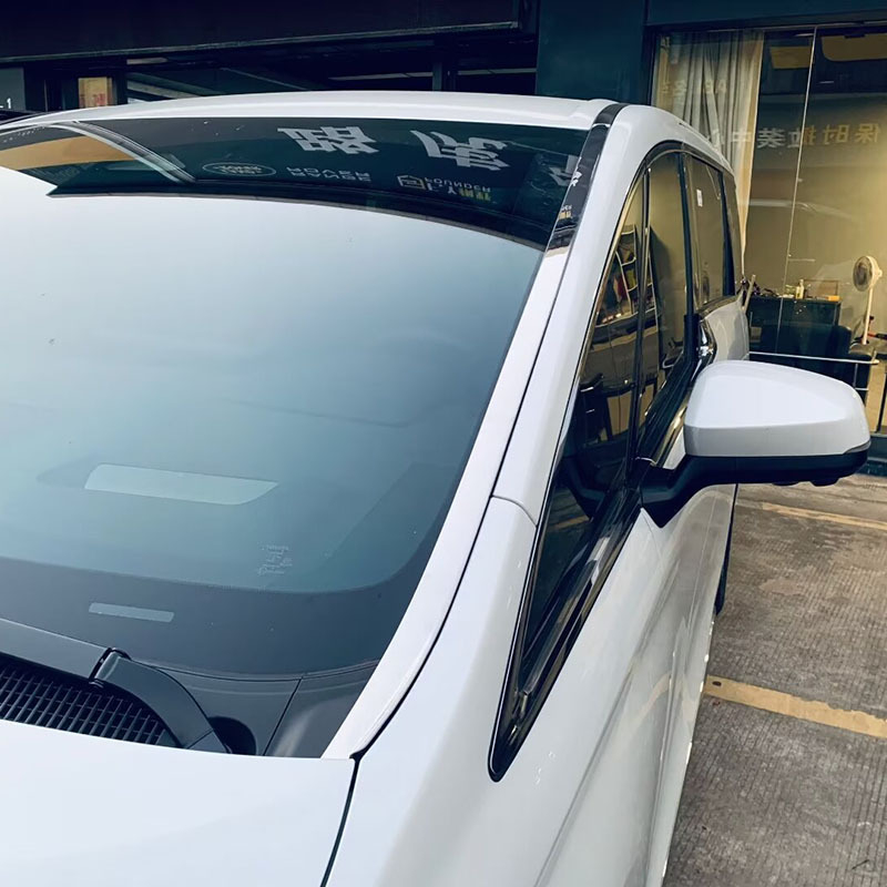 Nehrđajući čelični ukrasni trak prednjeg stakla za Toyota Alphard, 23 modela i 40-serija, dekoracija i zaštita HOTTOP/Tanglian