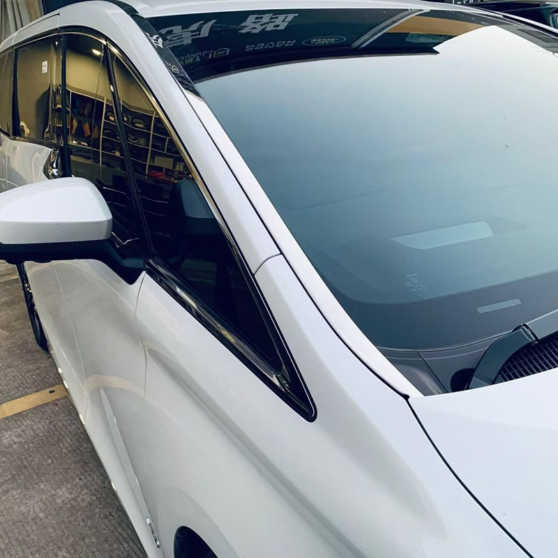 Nehrđajući čelični ukrasni trak prednjeg stakla za Toyota Alphard, 23 modela i 40-serija, dekoracija i zaštita HOTTOP/Tanglian