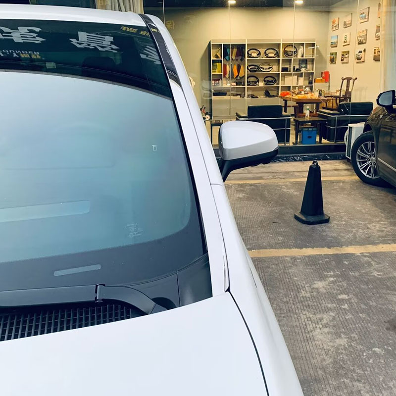 Nehrđajući čelični ukrasni trak prednjeg stakla za Toyota Alphard, 23 modela i 40-serija, dekoracija i zaštita HOTTOP/Tanglian
