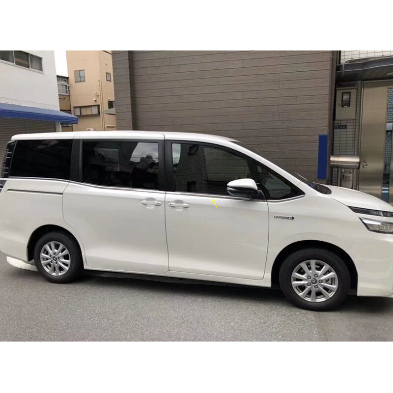 Ablak éle dekoratív szalag – rozsdamentes acélból, Toyota NOAH VOXY-hoz, modell 80314, Che Shengtai