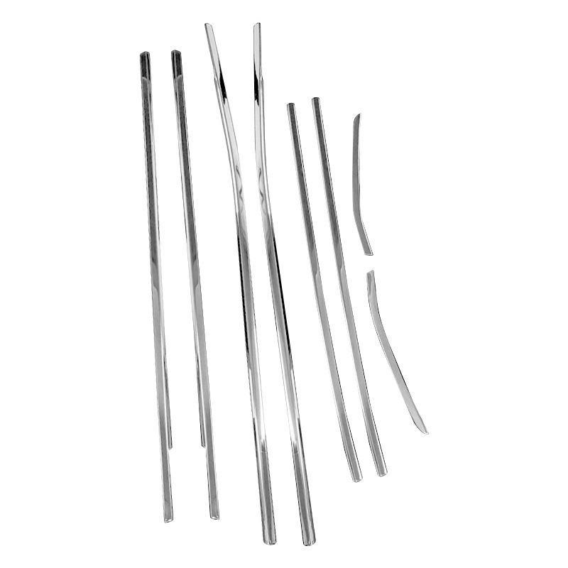 Ablak éle dekoratív szalag – rozsdamentes acélból, Toyota NOAH VOXY-hoz, modell 80314, Che Shengtai