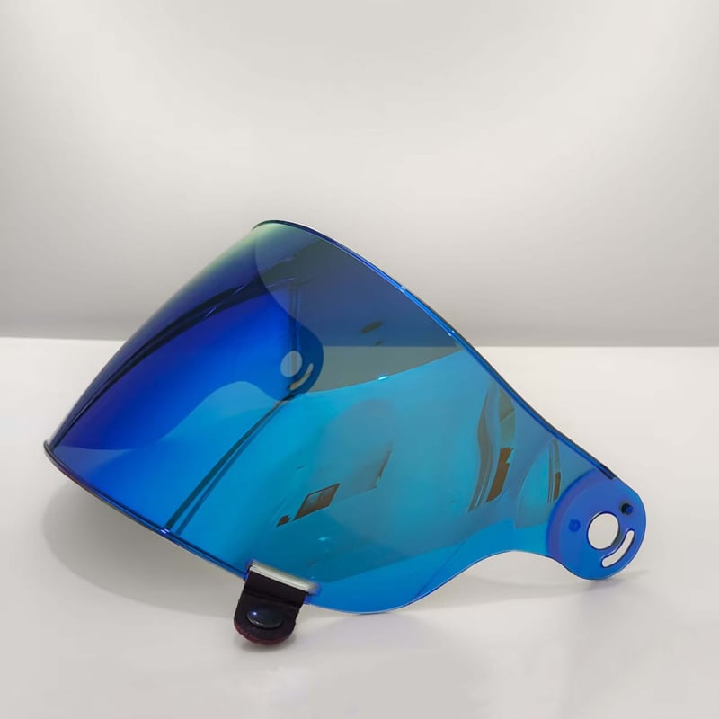 Лещи за каска Bell Bullitt ретро мотоциклетна каска, плоска леща, Aurora електроплакиране, за ден и нощ