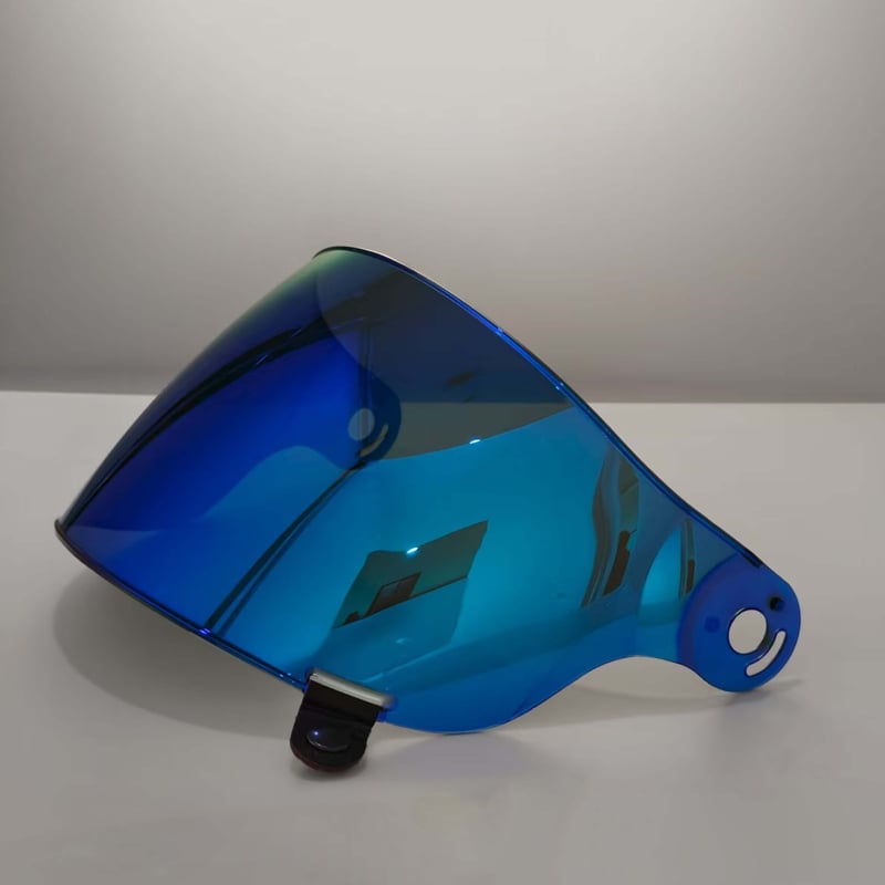 Лещи за каска Bell Bullitt ретро мотоциклетна каска, плоска леща, Aurora електроплакиране, за ден и нощ