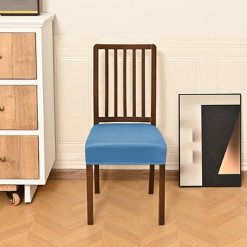Székfedő csúszásmentes, téglalap alakú, poliészter-spandex keverék, egyszínű minta, modern minimalist stílus