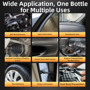 Υψηλής απόδοσης σπρέι λιπαντικού σιλικόνης για αυτοκινητικές καουτσούκ σφραγίσεις και στεγανοποιήσεις παραθύρων, διάρκεια ζωής 3 έτη