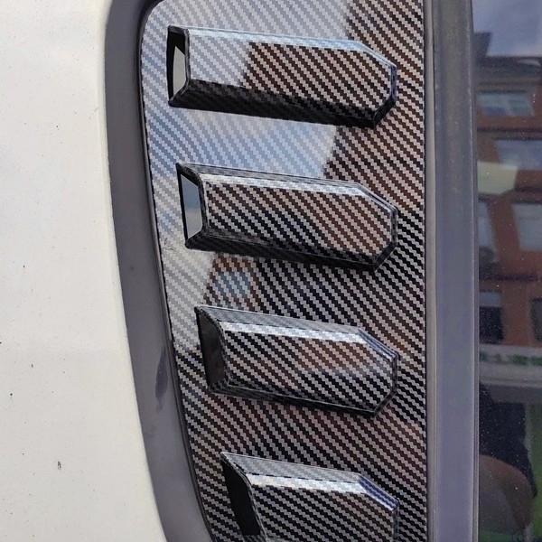 Stražnje trokutaste prozorske žaluzine za Suzuki Swift, ABS materijal, sve serije, ručni mjenjač