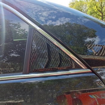 ABS stražnje trokutasto prozorsko ventilacijsko žaluziranje Toyota Reiz (2010-2017) – vanjska dekoracija u stilu Mustanga, prilagodljivo