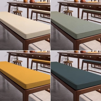 Ülőpad párna, Új kínai stílus, egyszínű, anyaga pamut és len, töltés: sűrű hab, testreszabható, Pomelo márka