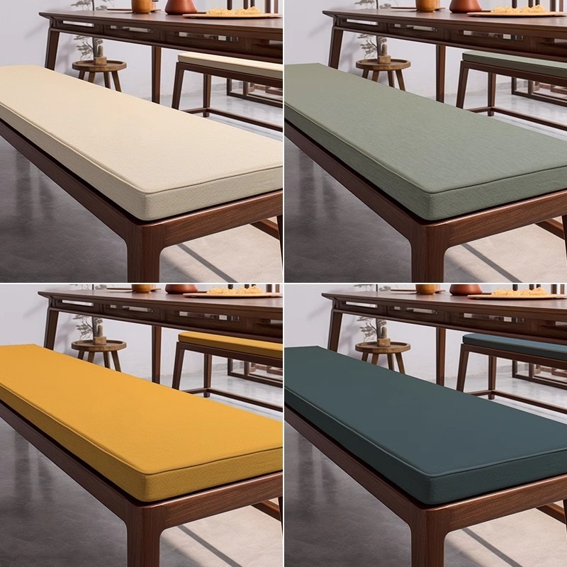 Ülőpad párna, Új kínai stílus, egyszínű, anyaga pamut és len, töltés: sűrű hab, testreszabható, Pomelo márka