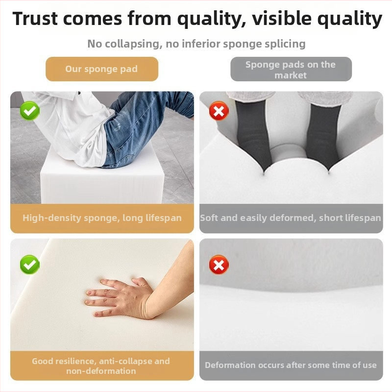 Ülőpad párna, Új kínai stílus, egyszínű, anyaga pamut és len, töltés: sűrű hab, testreszabható, Pomelo márka