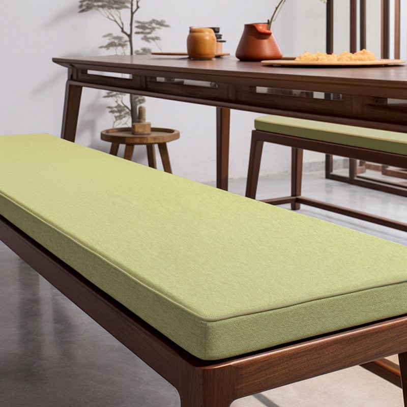 Ülőpad párna, Új kínai stílus, egyszínű, anyaga pamut és len, töltés: sűrű hab, testreszabható, Pomelo márka