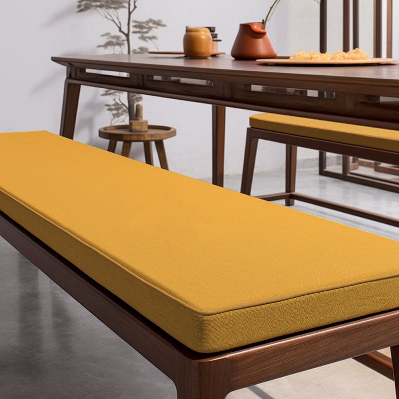 Ülőpad párna, Új kínai stílus, egyszínű, anyaga pamut és len, töltés: sűrű hab, testreszabható, Pomelo márka