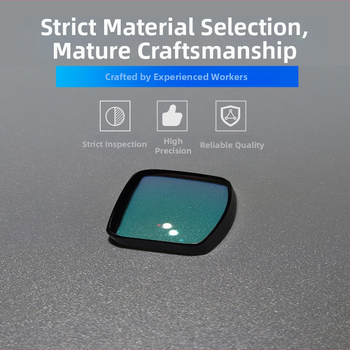 Haoxuan špeciálne tvarovaná červená bodová šošovka, achromatická červená bodová šošovka, dvojitý anti-reflexný povlak červeno-zelený, korekcia astigmatizmu; vhodné pre letectvo, medicínu, vojenské a optické aplikácie.