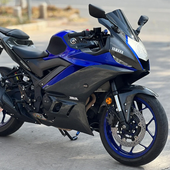 Aluminijski zaštitni poklopac radijatora Yamaha R3/R25 (2015–2022) - Xuanyu Knight Armor