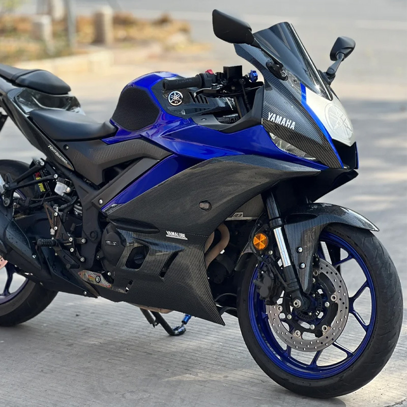 Aluminijski zaštitni poklopac radijatora Yamaha R3/R25 (2015–2022) - Xuanyu Knight Armor