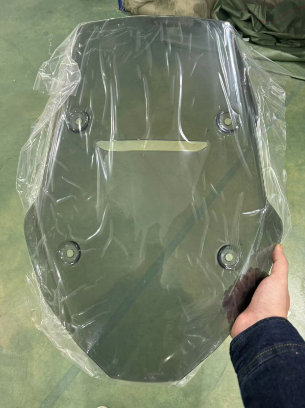 Vjetrobran za motocikl CF-800MT-FD, PMMA, kompatibilan sa Spring Breeze 800MT, MOTO VOOM