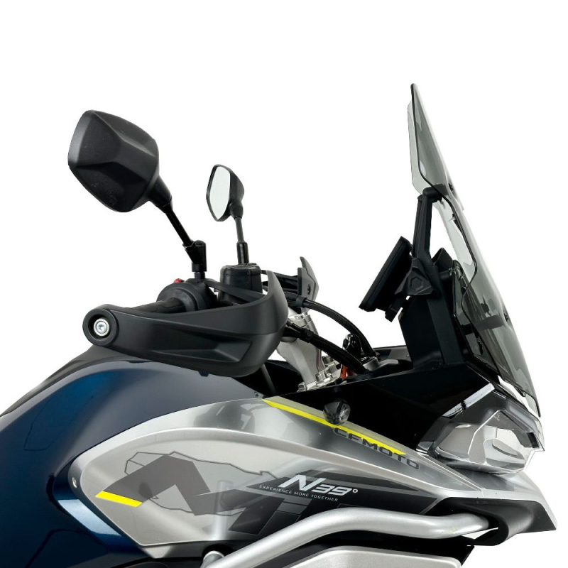 Vjetrobran za motocikl CF-800MT-FD, PMMA, kompatibilan sa Spring Breeze 800MT, MOTO VOOM