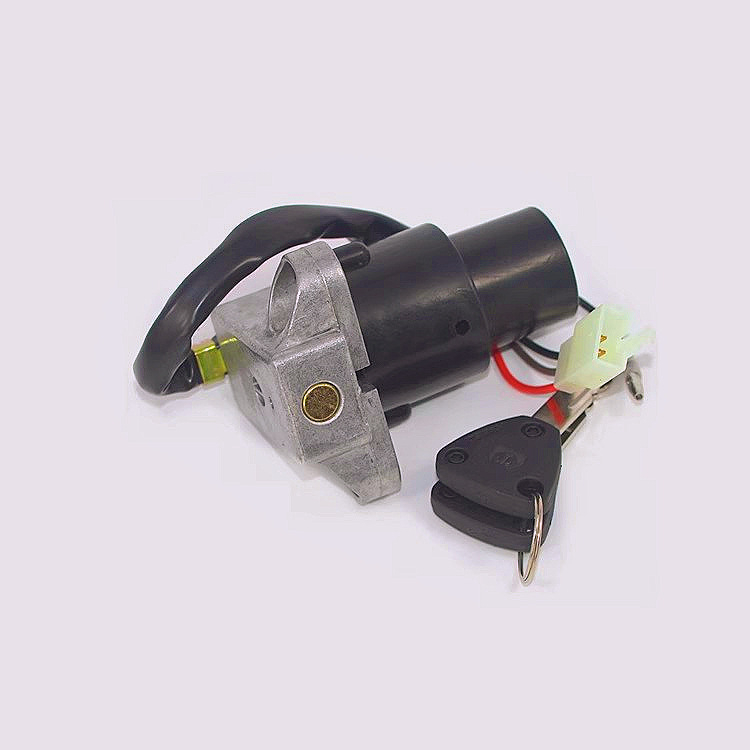 ZhiBN Motorkerékpár-zár készlet - indítókapcsoló + tankfedélzár, univerzális stílus, alumínium