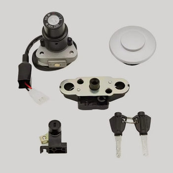 Set bravica za motocikl — zapaljenje, spremnik, sjedalo i vrata; Materijal: Plastika; Šifra artikla SZ-LB05-I500855332; Međunarodni izvoz: Ne; Prilagođeno obradivanje: Ne