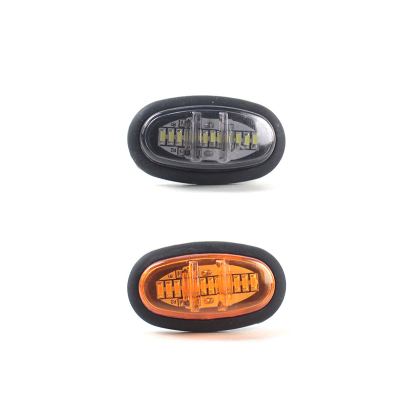 Lumină sprânceană pentru aripa Raptor F-150, 12-LED (3014), impermeabilă, 12V, 5W, 6000K