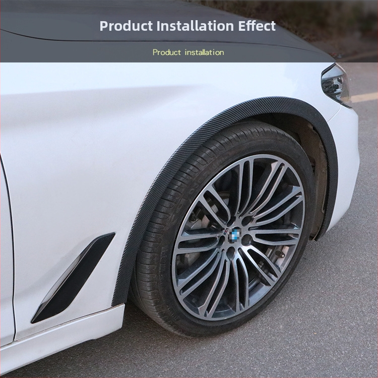 Univerzalna automobilska PVC protiv-udarna dekorativna traka za blatnike, model Plane wheel brow, prilagodljivo, opća kompatibilnost
