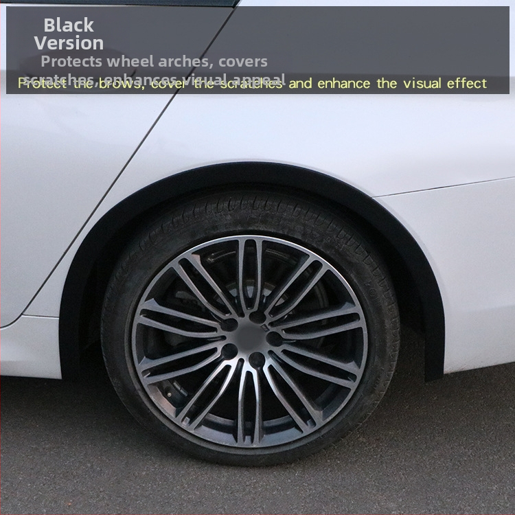Univerzalna automobilska PVC protiv-udarna dekorativna traka za blatnike, model Plane wheel brow, prilagodljivo, opća kompatibilnost