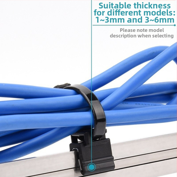 PA66 automobilové káblové zväzky, samouzamykajúce sa, 1.1–2.5 mm, požiarny stupeň V-0