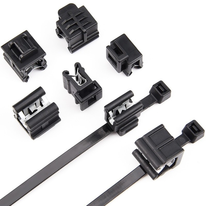 Αυτοκινητικά ιμάντες καλωδίων PA66, αυτοσφραγιζόμενοι, 1.1–2.5 mm, πυραντοχή V-0